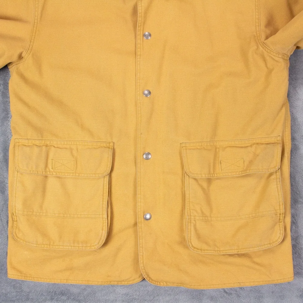 VTG Woolrich Mens L 16308 Saddle Barn Chore Jacket Removable Blanket‎ Lined Tan - Picture 7 of 16